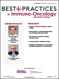 Best Practice in Immuno-Oncology Biomarker Testing – DECEMBER 2018 | Part 4 of a 4-Part Series